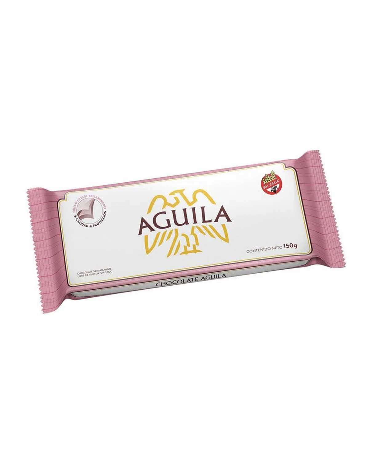 Chocolate Aguila Semiamargo x 100 Gr